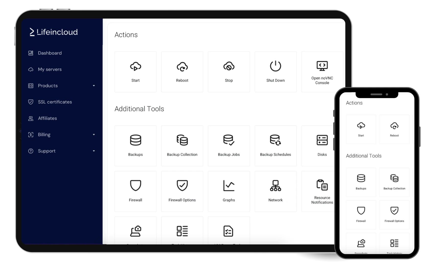 1-Click OS & App Deployment – VPS Hosting - Control without complexity with everything under your control